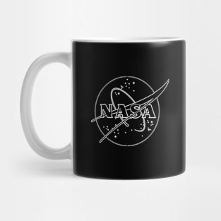 NASA Neon White Emblem Ultra-Vintage Mug